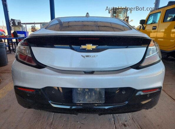 1G1RD6S54HU106956 2017 CHEVROLET VOLT Silver უკანა ხედი