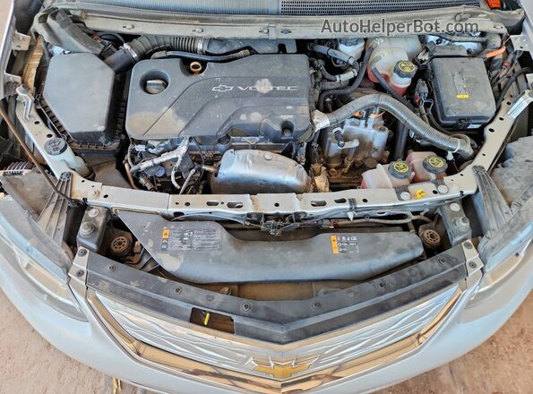 1G1RD6S54HU106956 2017 CHEVROLET VOLT Silver უკანა სალონის ხედი