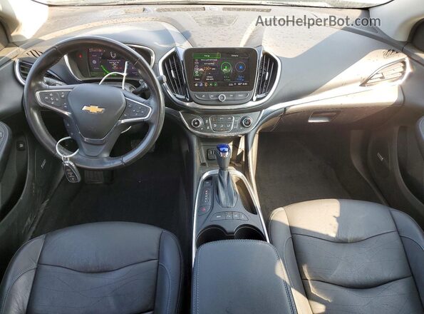 1G1RD6S54KU121237 2019 CHEVROLET VOLT Silver Вид панелі приладів