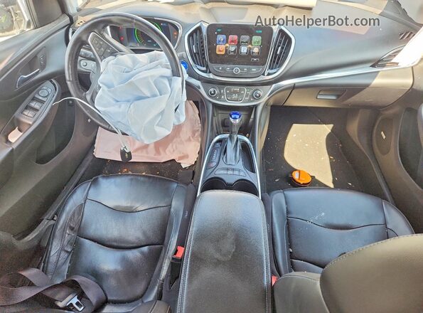 1G1RD6S55GU118564 2016 CHEVROLET VOLT Белый Вид панели приборов
