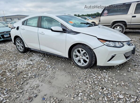 1G1RD6S55GU118564 2016 CHEVROLET VOLT Белый Передняя правая четверть