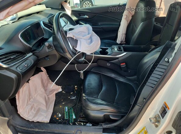 1G1RD6S55GU118564 2016 CHEVROLET VOLT Белый Вид салона спереди