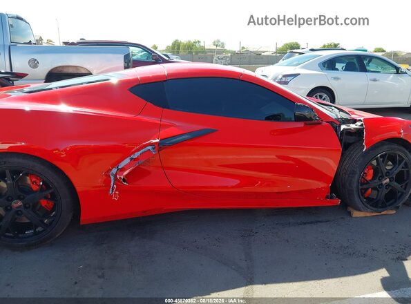 1G1Y62D41L5115782 2020 CHEVROLET CORVETTE Red სალონის 360-გრადუსიანი ხედი