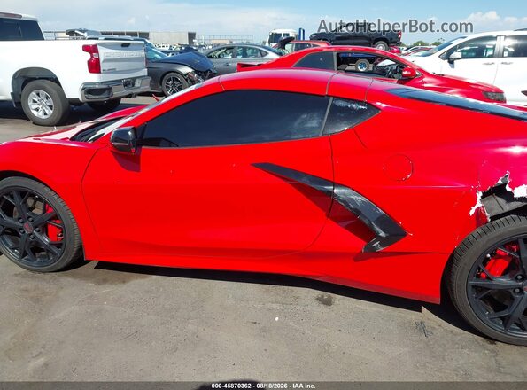 1G1Y62D41L5115782 2020 CHEVROLET CORVETTE Red 