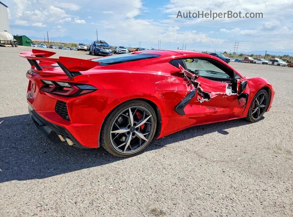 1G1Y72D40L5104611 2020 CHEVROLET CORVETTE Red Задня права чверть