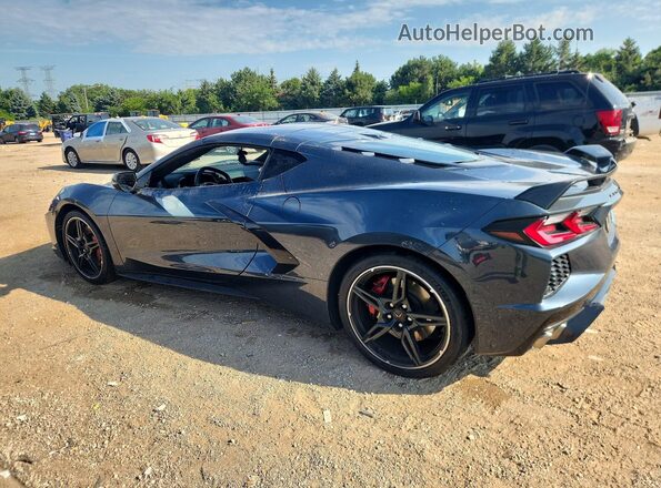 1G1Y72D44L5111478 2020 CHEVROLET CORVETTE Серый Задняя левая четверть