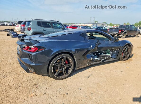 1G1Y72D44L5111478 2020 CHEVROLET CORVETTE Серый Задняя правая четверть