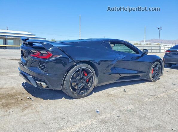 1G1Y72D47L5000763 2020 CHEVROLET CORVETTE Black უკანა მარჯვენა