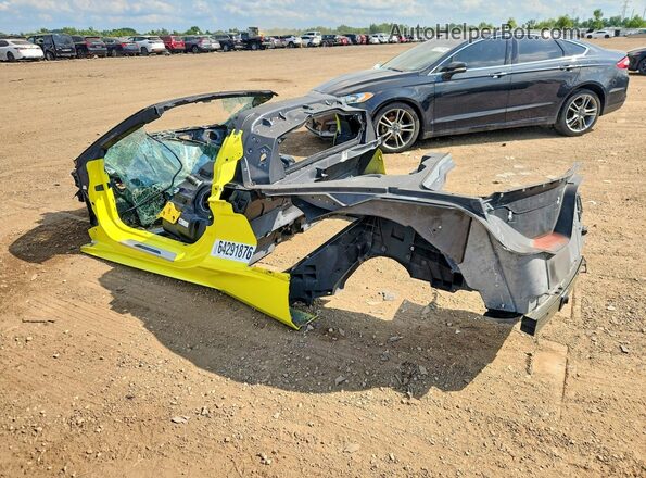 1G1Y82D45L5118601 2020 CHEVROLET CORVETTE Yellow Rear left