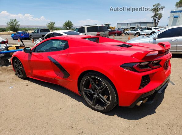 1G1Y83D44L5113783 2020 CHEVROLET CORVETTE Red Հետևի ձախ