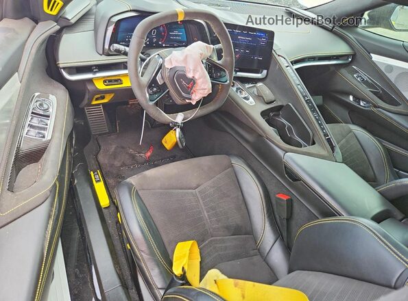 1G1Y83D49L5114086 2020 CHEVROLET CORVETTE Black Vista del salpicadero
