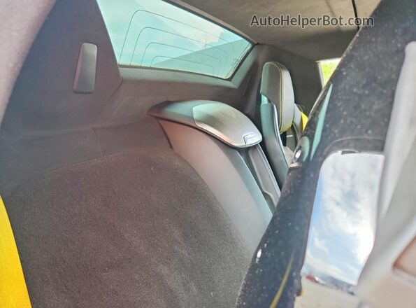 1G1Y83D49L5114086 2020 CHEVROLET CORVETTE Black Vista de los asientos traseros