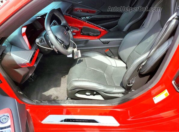 1G1YA2D41R5112436 2024 CHEVROLET CORVETTE Красный Вид салона спереди