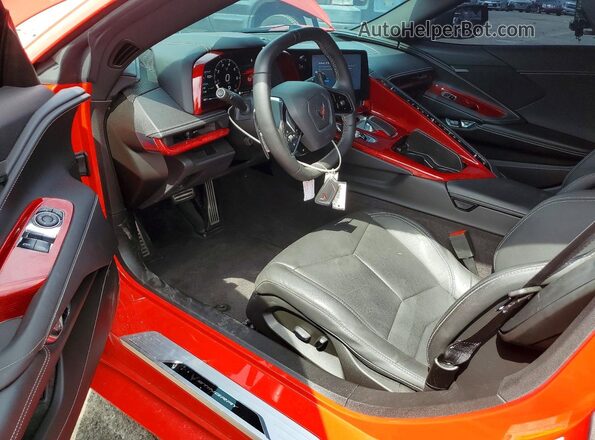 1G1YA2D41R5112436 2024 CHEVROLET CORVETTE Красный Вид панели приборов