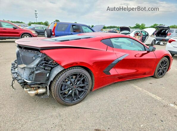 1G1YA2D41T5112010 2026 CHEVROLET CORVETTE Red Задня права чверть