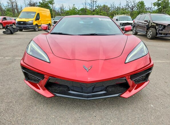 1G1YA2D41T5112010 2026 CHEVROLET CORVETTE Red Вид спереду