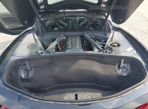 1G1YA2D48P5117517 2023 CHEVROLET CORVETTE Black Սալոնի հետևի տեսք