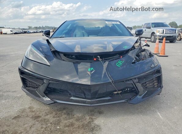 1G1YA2D48P5117517 2023 CHEVROLET CORVETTE Black Դիմացի տեսք