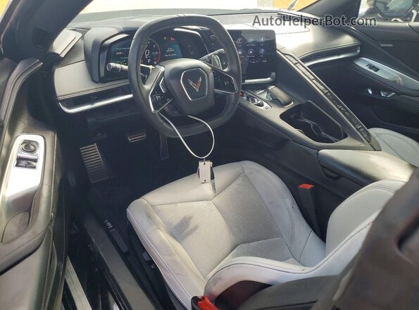 1G1YA2D48P5117517 2023 CHEVROLET CORVETTE Black Առջևի վահանակի տեսք