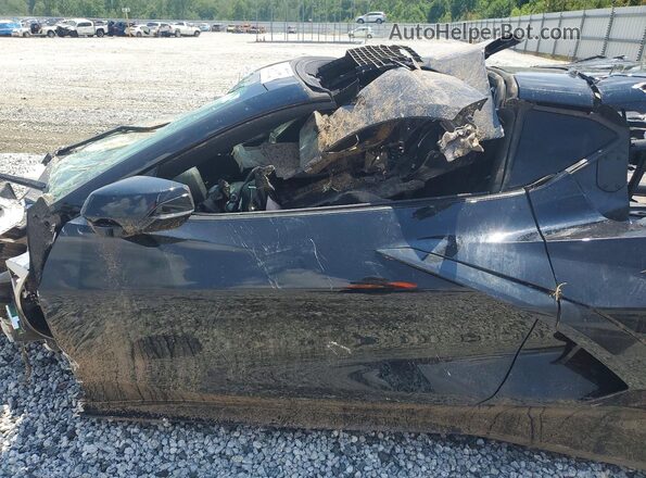 1G1YA2D48S5102654 2025 CHEVROLET CORVETTE Black Front interior view