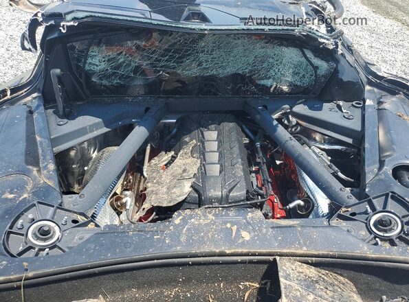 1G1YA2D48S5102654 2025 CHEVROLET CORVETTE Black Rear interior view