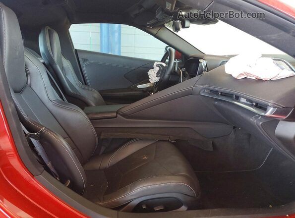 1G1YA2D48S5113315 2025 CHEVROLET CORVETTE Maroon Vista de los asientos traseros