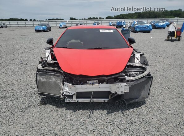 1G1YA2D4XM5100116 2021 CHEVROLET CORVETTE Red წინა ხედი