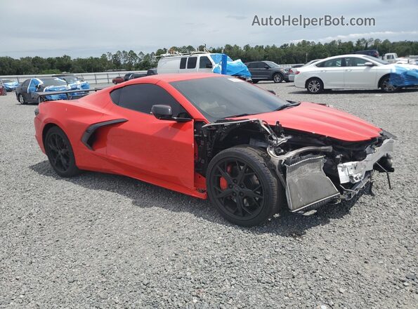 1G1YA2D4XM5100116 2021 CHEVROLET CORVETTE Red წინა მარჯვენა