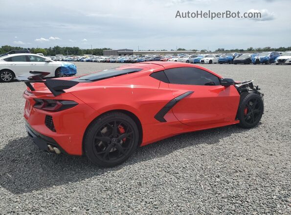 1G1YA2D4XM5100116 2021 CHEVROLET CORVETTE Red უკანა მარჯვენა
