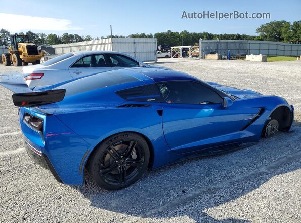 1G1YA2D71G5104280 2016 CHEVROLET CORVETTE Синий Задняя правая четверть