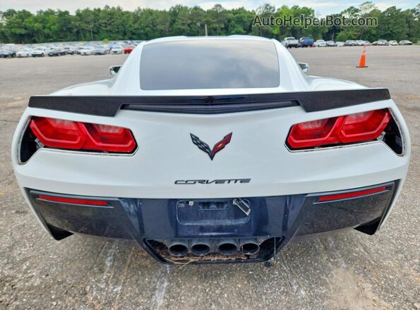 1G1YA2D74G5124216 2016 CHEVROLET CORVETTE White Widok z tyłu