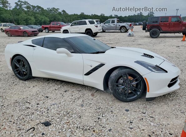 1G1YA2D74K5117114 2019 CHEVROLET CORVETTE Белый Передняя правая четверть