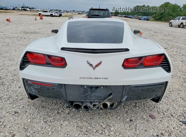 1G1YA2D74K5117114 2019 CHEVROLET CORVETTE Белый Вид сзади