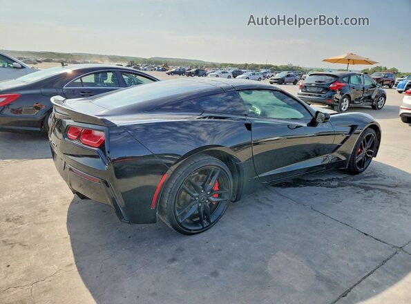 1G1YA2D77K5115809 2019 CHEVROLET CORVETTE Black უკანა მარჯვენა