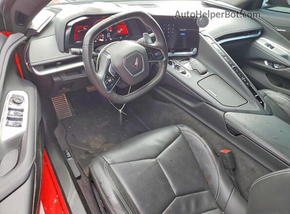 1G1YA3D46R5122059 2024 CHEVROLET CORVETTE Red Vista del salpicadero
