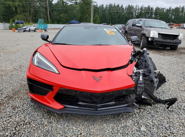 1G1YA3D46R5122059 2024 CHEVROLET CORVETTE Red Vista frontal
