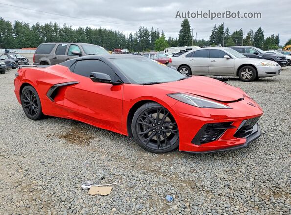 1G1YA3D46R5122059 2024 CHEVROLET CORVETTE Red Delantero derecho