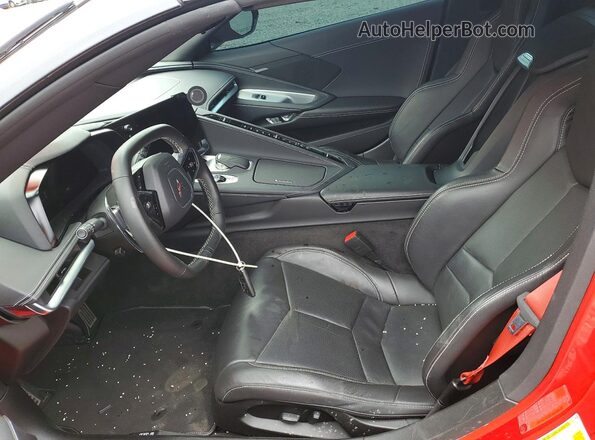 1G1YA3D46R5122059 2024 CHEVROLET CORVETTE Red Vista interior delantera