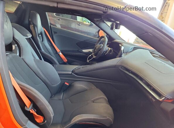1G1YA3D49S5113152 2025 CHEVROLET CORVETTE Orange Вид задніх сидінь