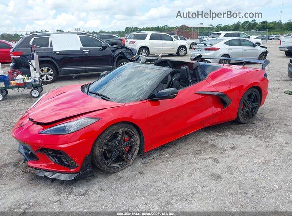 1G1YA3D49T5109748 2026 CHEVROLET CORVETTE Red Front left