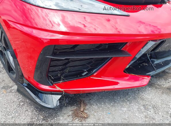 1G1YA3D49T5109748 2026 CHEVROLET CORVETTE Red Front view