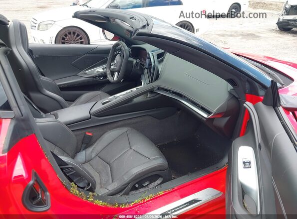 1G1YA3D49T5109748 2026 CHEVROLET CORVETTE Red Front interior view