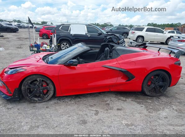 1G1YA3D49T5109748 2026 CHEVROLET CORVETTE Red Rear interior view