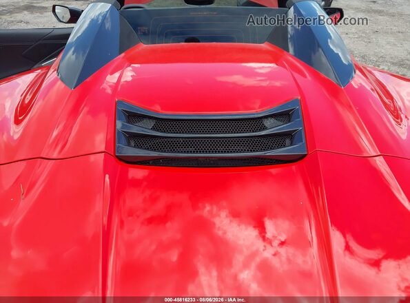 1G1YA3D49T5109748 2026 CHEVROLET CORVETTE Red Rear view