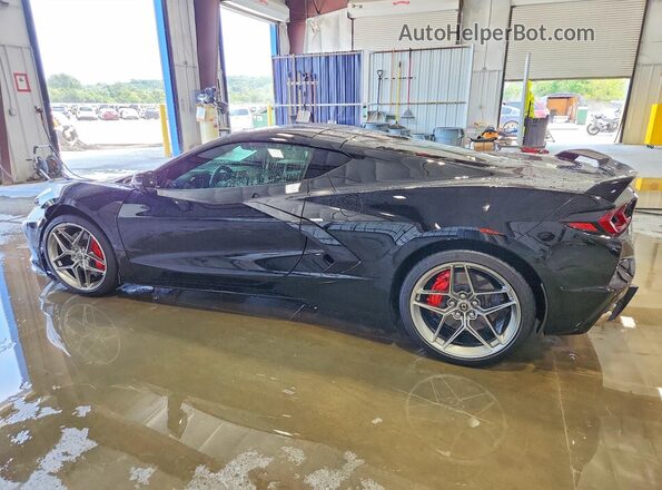 1G1YB2D41M5114418 2021 CHEVROLET CORVETTE Black Rear left