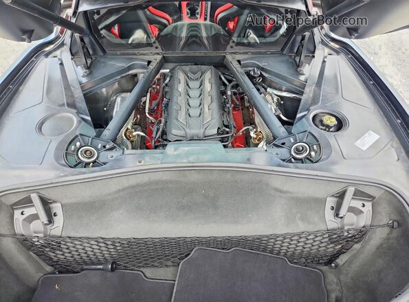 1G1YB2D42P5127375 2023 CHEVROLET CORVETTE Black Вид задньої частини салону