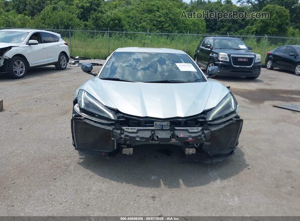 1G1YB2D45M5124773 2021 CHEVROLET CORVETTE Silver Вид спереду