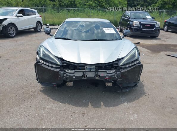 1G1YB2D45M5124773 2021 CHEVROLET CORVETTE Silver Вид задньої частини салону