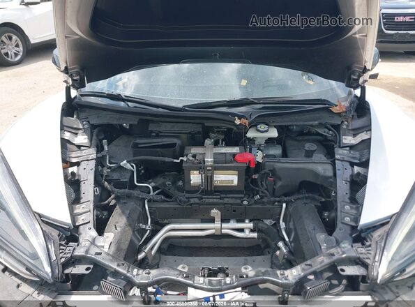 1G1YB2D45M5124773 2021 CHEVROLET CORVETTE Silver Вид ззаду