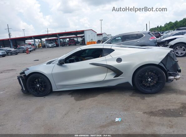 1G1YB2D45M5124773 2021 CHEVROLET CORVETTE Silver 